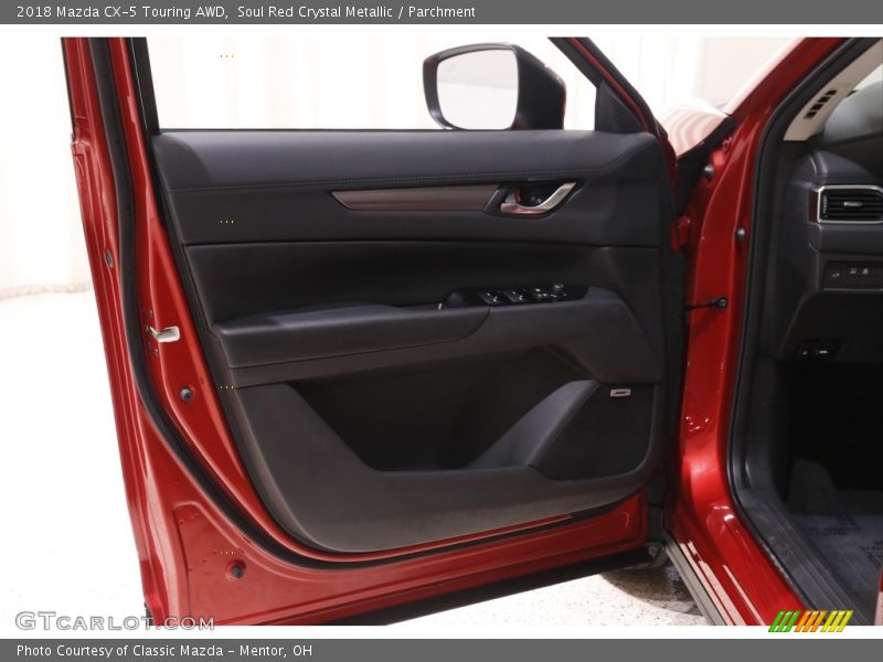 Soul Red Crystal Metallic / Parchment 2018 Mazda CX-5 Touring AWD