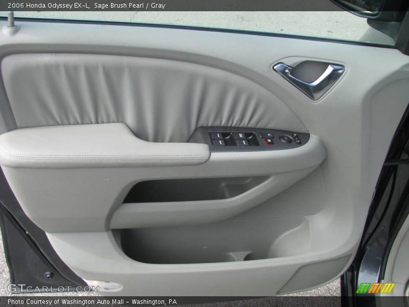Sage Brush Pearl / Gray 2006 Honda Odyssey EX-L