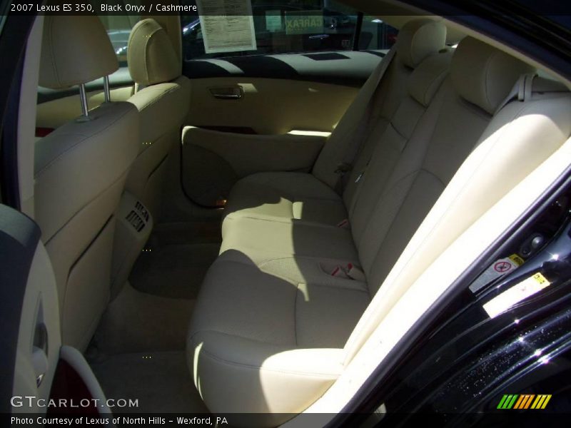Black Onyx / Cashmere 2007 Lexus ES 350