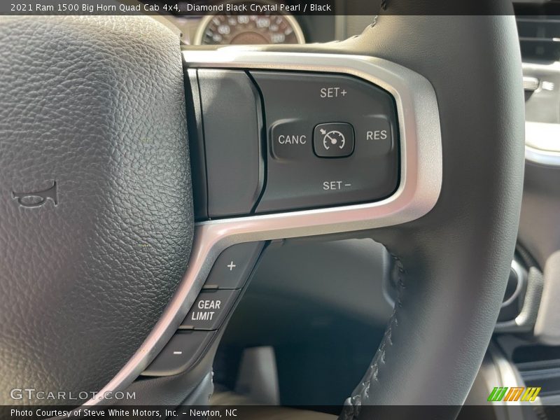  2021 1500 Big Horn Quad Cab 4x4 Steering Wheel