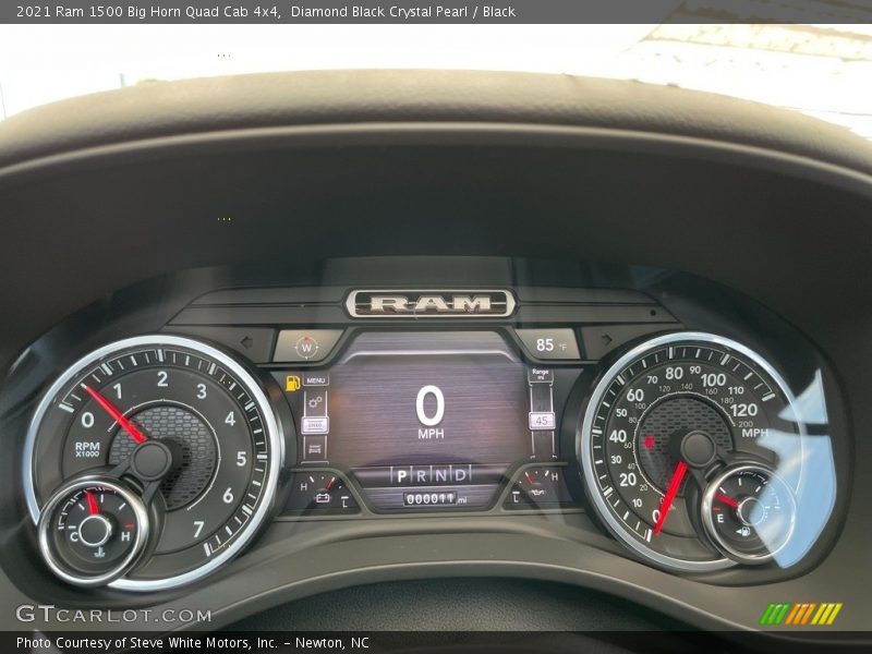  2021 1500 Big Horn Quad Cab 4x4 Big Horn Quad Cab 4x4 Gauges