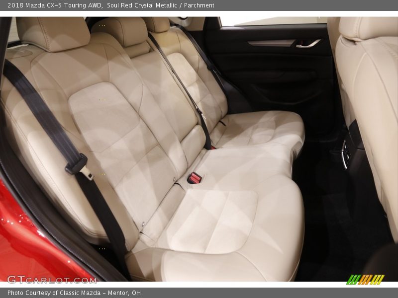 Soul Red Crystal Metallic / Parchment 2018 Mazda CX-5 Touring AWD