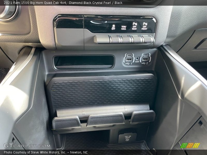 Controls of 2021 1500 Big Horn Quad Cab 4x4