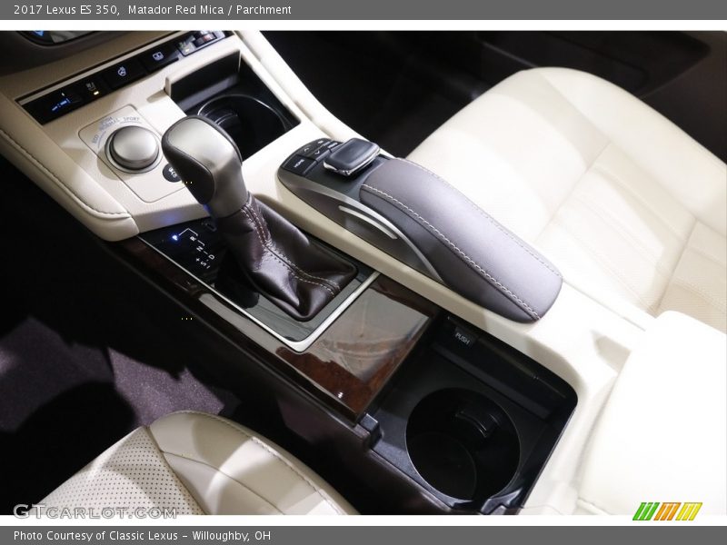 Matador Red Mica / Parchment 2017 Lexus ES 350
