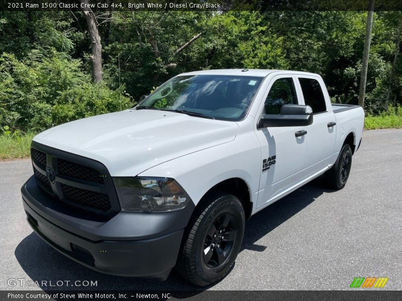 Bright White / Diesel Gray/Black 2021 Ram 1500 Classic Crew Cab 4x4