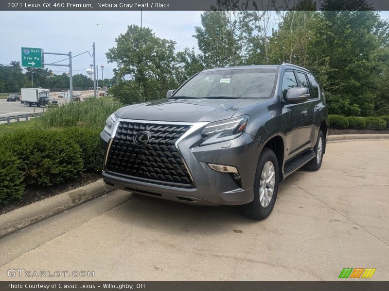 Nebula Gray Pearl / Black 2021 Lexus GX 460 Premium