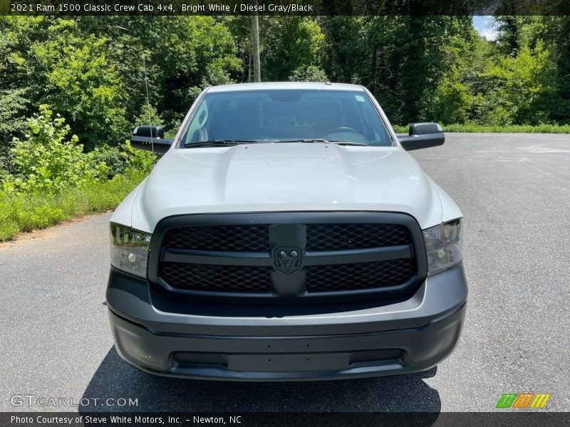 Bright White / Diesel Gray/Black 2021 Ram 1500 Classic Crew Cab 4x4