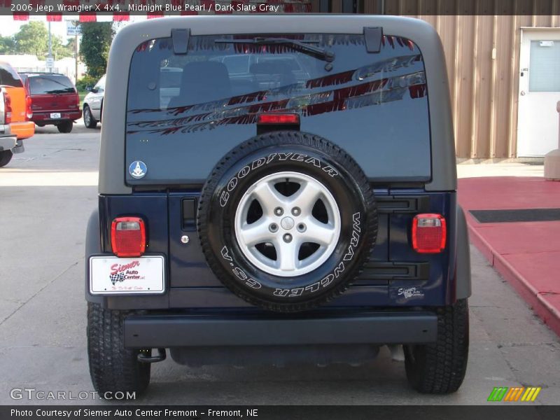 Midnight Blue Pearl / Dark Slate Gray 2006 Jeep Wrangler X 4x4