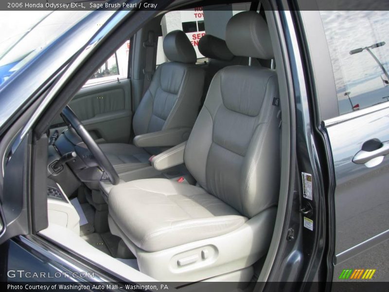 Sage Brush Pearl / Gray 2006 Honda Odyssey EX-L