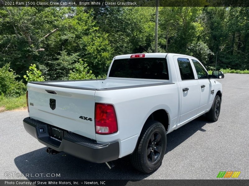 Bright White / Diesel Gray/Black 2021 Ram 1500 Classic Crew Cab 4x4