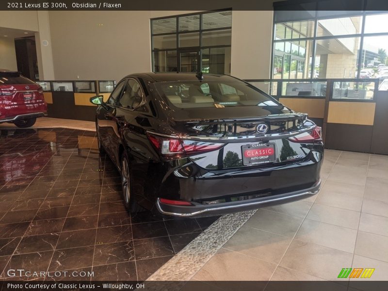 Obsidian / Flaxen 2021 Lexus ES 300h