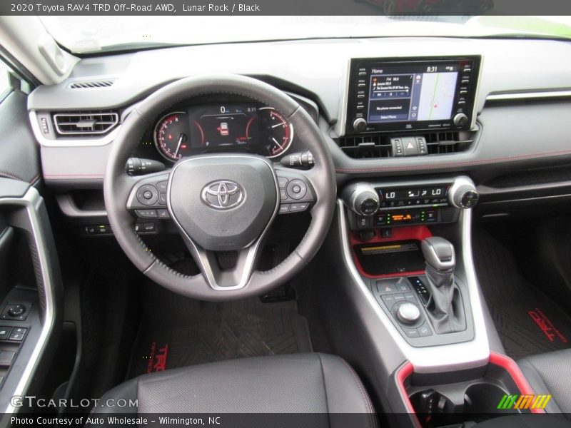 Lunar Rock / Black 2020 Toyota RAV4 TRD Off-Road AWD