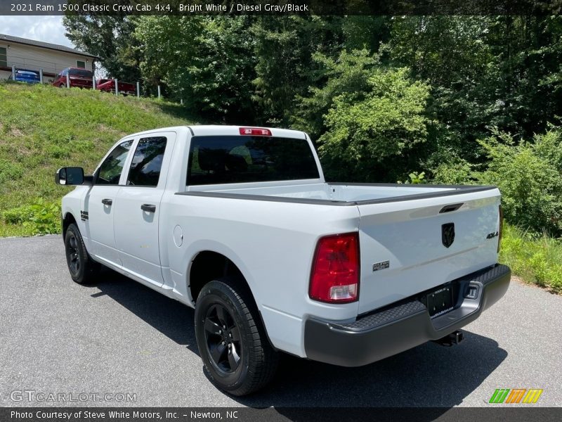Bright White / Diesel Gray/Black 2021 Ram 1500 Classic Crew Cab 4x4