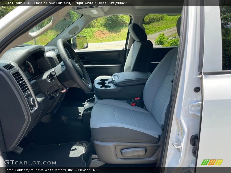 Bright White / Diesel Gray/Black 2021 Ram 1500 Classic Crew Cab 4x4