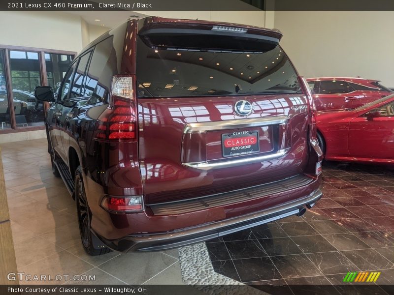 Claret Mica / Black 2021 Lexus GX 460 Premium