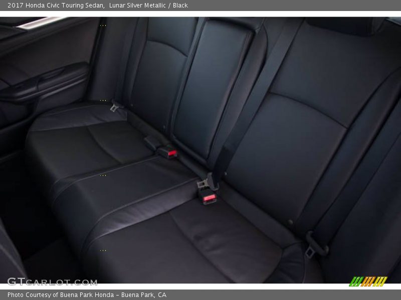 Lunar Silver Metallic / Black 2017 Honda Civic Touring Sedan