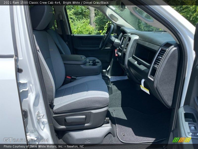 Bright White / Diesel Gray/Black 2021 Ram 1500 Classic Crew Cab 4x4