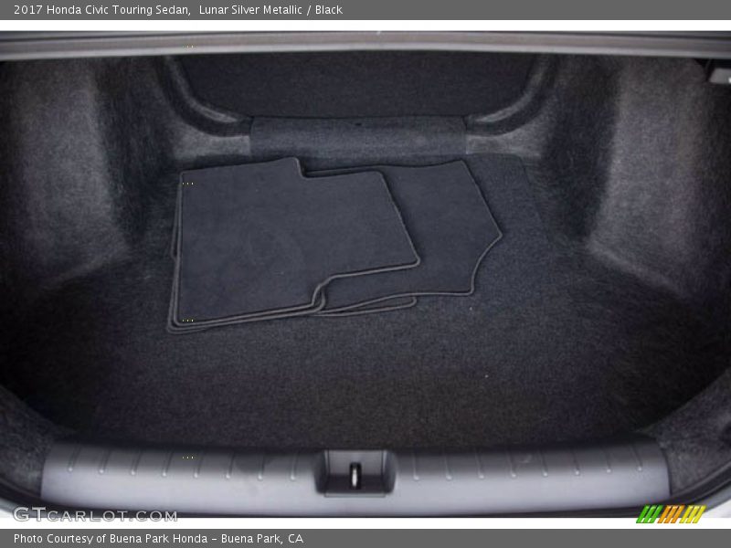 Lunar Silver Metallic / Black 2017 Honda Civic Touring Sedan