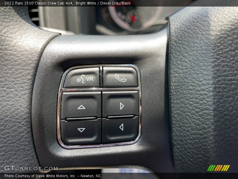 Bright White / Diesel Gray/Black 2021 Ram 1500 Classic Crew Cab 4x4