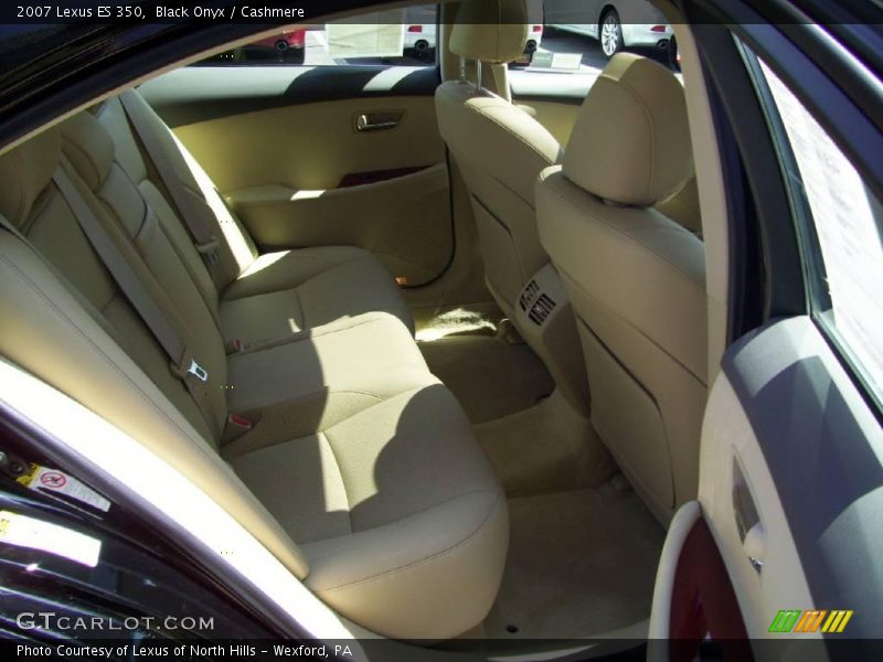 Black Onyx / Cashmere 2007 Lexus ES 350