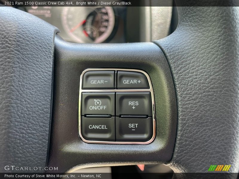 Bright White / Diesel Gray/Black 2021 Ram 1500 Classic Crew Cab 4x4