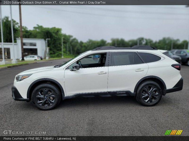 Crystal White Pearl / Gray StarTex 2020 Subaru Outback Onyx Edition XT
