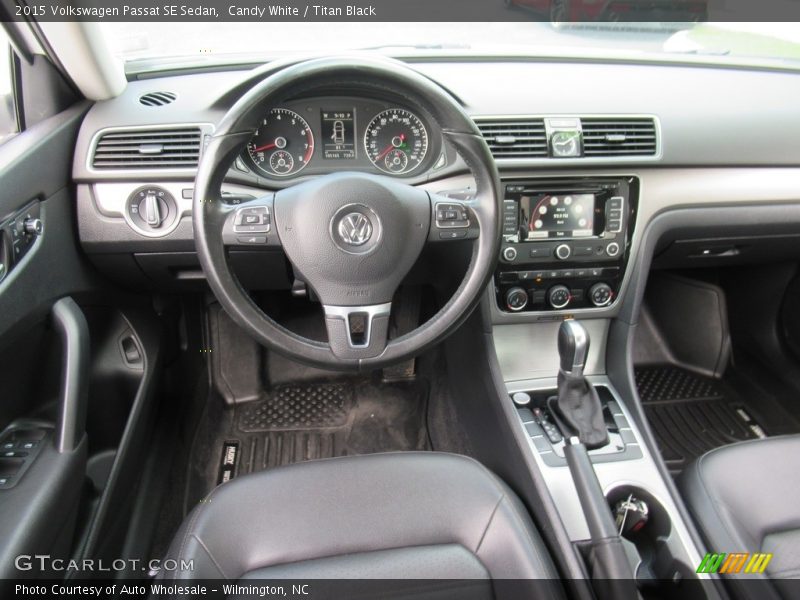 Dashboard of 2015 Passat SE Sedan