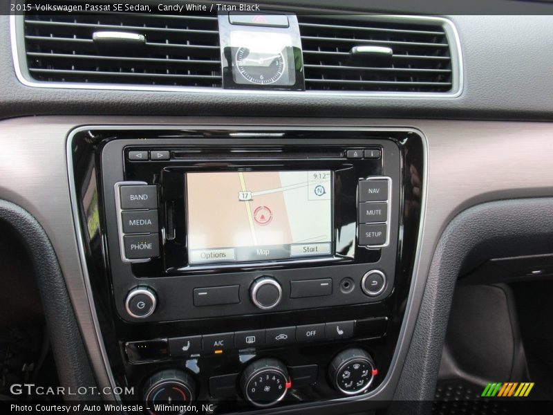 Controls of 2015 Passat SE Sedan