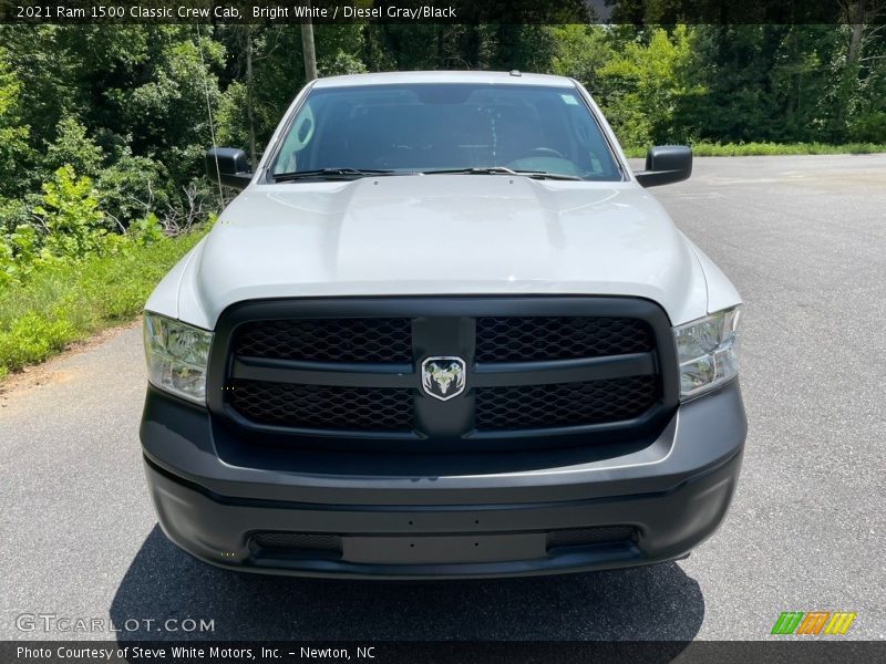 Bright White / Diesel Gray/Black 2021 Ram 1500 Classic Crew Cab