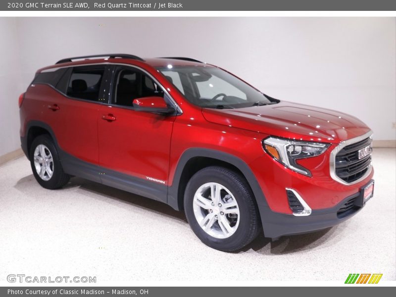 Red Quartz Tintcoat / Jet Black 2020 GMC Terrain SLE AWD