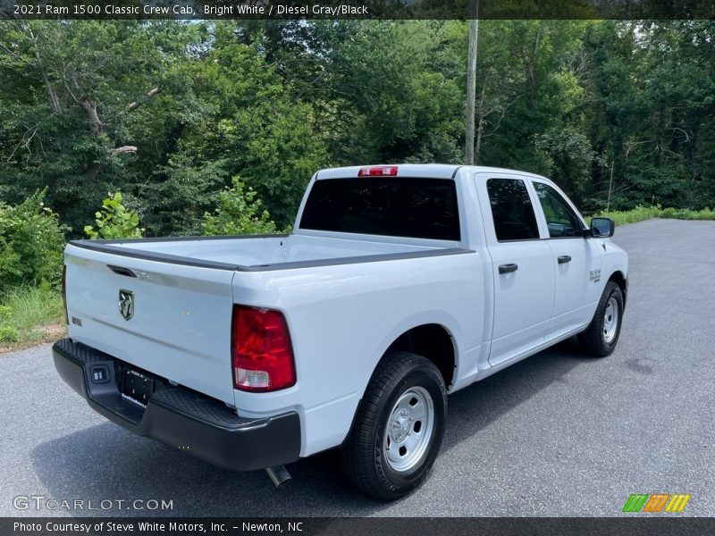 Bright White / Diesel Gray/Black 2021 Ram 1500 Classic Crew Cab