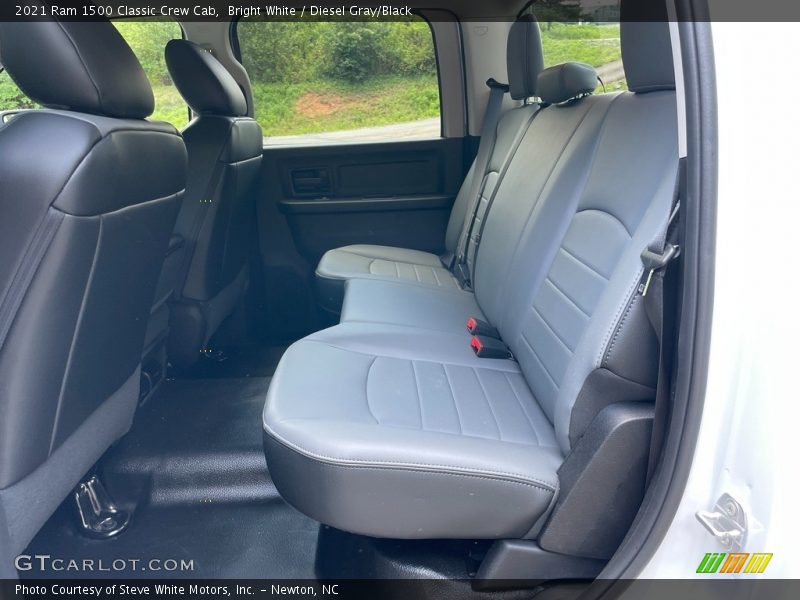 Bright White / Diesel Gray/Black 2021 Ram 1500 Classic Crew Cab