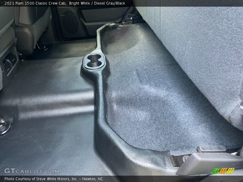 Bright White / Diesel Gray/Black 2021 Ram 1500 Classic Crew Cab