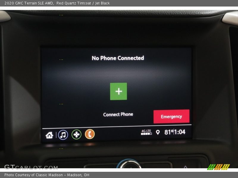 Red Quartz Tintcoat / Jet Black 2020 GMC Terrain SLE AWD