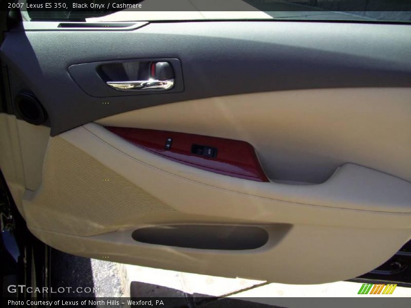 Black Onyx / Cashmere 2007 Lexus ES 350