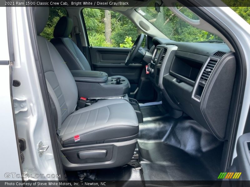 Bright White / Diesel Gray/Black 2021 Ram 1500 Classic Crew Cab