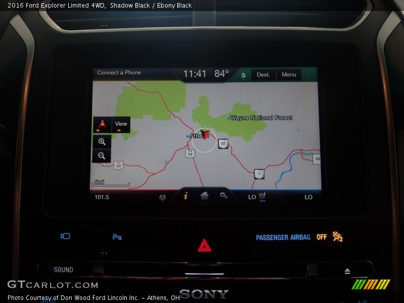 Shadow Black / Ebony Black 2016 Ford Explorer Limited 4WD