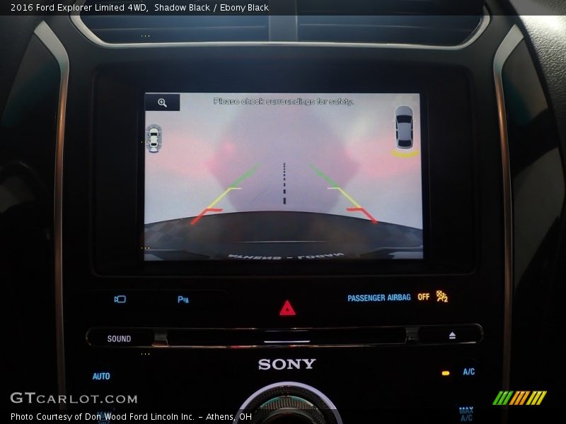 Shadow Black / Ebony Black 2016 Ford Explorer Limited 4WD