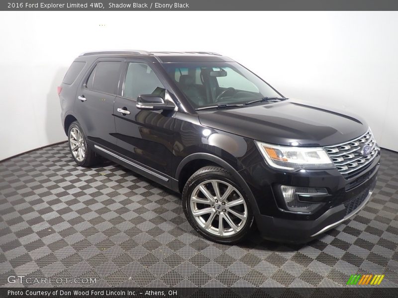 Shadow Black / Ebony Black 2016 Ford Explorer Limited 4WD
