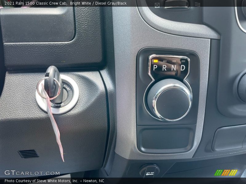Bright White / Diesel Gray/Black 2021 Ram 1500 Classic Crew Cab