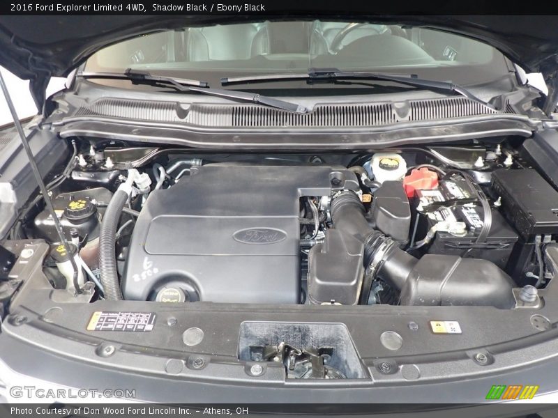 Shadow Black / Ebony Black 2016 Ford Explorer Limited 4WD