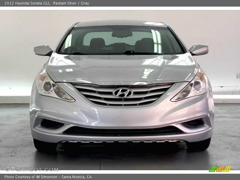 Radiant Silver / Gray 2012 Hyundai Sonata GLS
