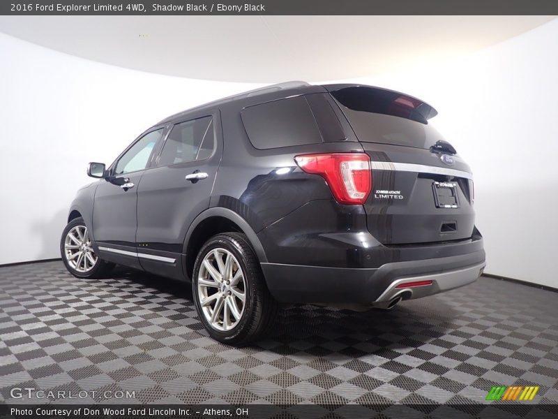 Shadow Black / Ebony Black 2016 Ford Explorer Limited 4WD