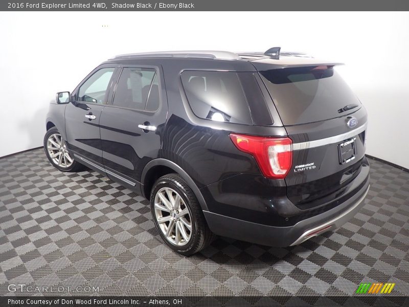 Shadow Black / Ebony Black 2016 Ford Explorer Limited 4WD