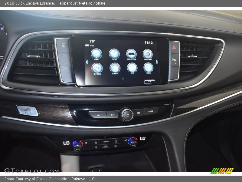 Controls of 2018 Enclave Essence