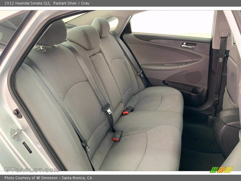 Radiant Silver / Gray 2012 Hyundai Sonata GLS