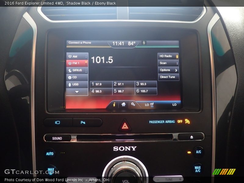 Shadow Black / Ebony Black 2016 Ford Explorer Limited 4WD