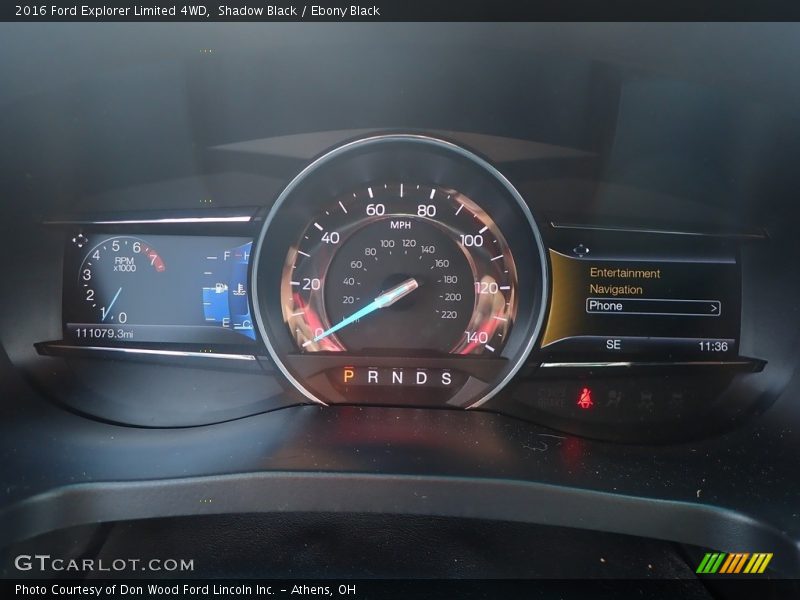 Shadow Black / Ebony Black 2016 Ford Explorer Limited 4WD