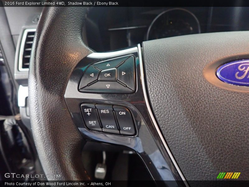 Shadow Black / Ebony Black 2016 Ford Explorer Limited 4WD