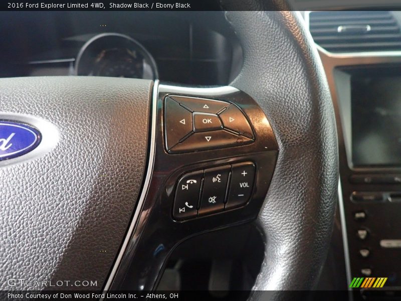 Shadow Black / Ebony Black 2016 Ford Explorer Limited 4WD